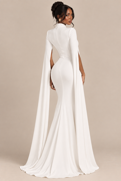 Ariel - Robe de soirée sirène style cape