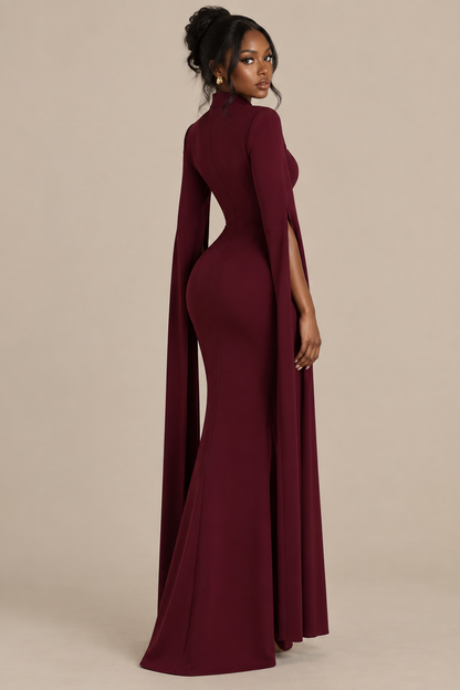 Ariel - Robe de soirée sirène style cape