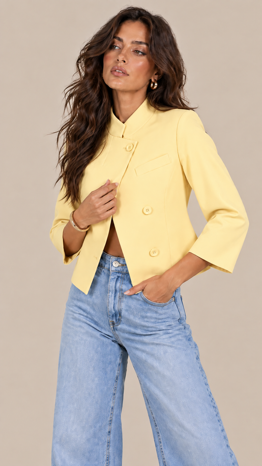 BLAZER EMMA  - JAUNE